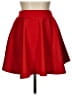 Spirit Solid Red Casual Skirt Size L - photo 1