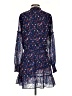 Parker 100% Polyester Blue Casual Dress Size S - photo 2