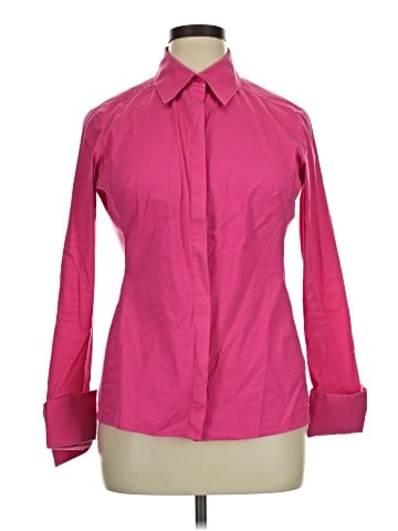 Thomas Pink Long Sleeve Button-Down Shirt (view 1)