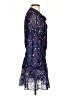 Parker 100% Polyester Blue Casual Dress Size S - photo 4