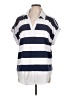 Absolutely Famous Silver Short Sleeve Polo Size L - photo 1