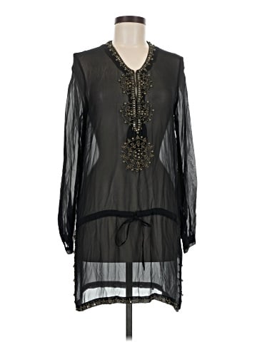 Antik Batik 3/4 Sleeve Silk Top (view 1)