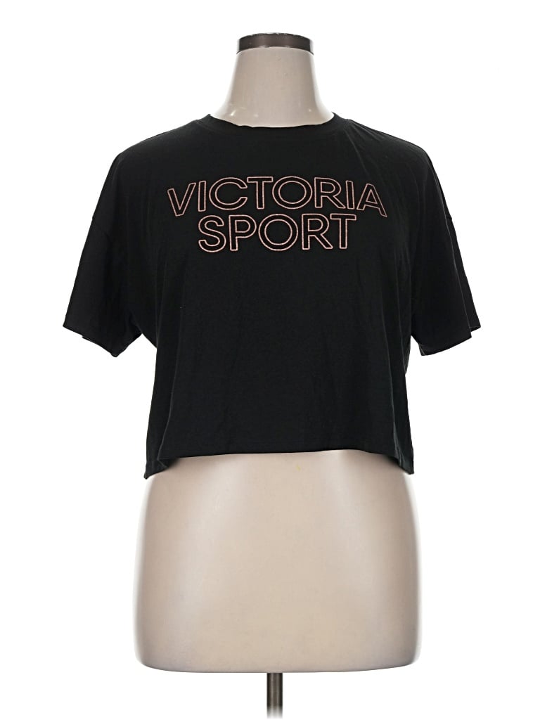 Pre-owned Victoria Sport Active T-shirt In Black