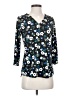 Jones New York Black 3/4 Sleeve Blouse Size XS - photo 1