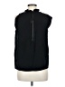 Saks Fifth Avenue 100% Polyester Black Sleeveless Blouse Size M - photo 2