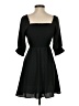 GOODTHREADS Solid Black Casual Dress Size XS - photo 2