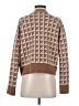 Jaeger Houndstooth Brown Cardigan Size S - photo 2