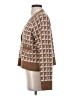 Jaeger Houndstooth Brown Cardigan Size S - photo 5