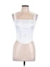 Commense White Sleeveless Top Size L - photo 1