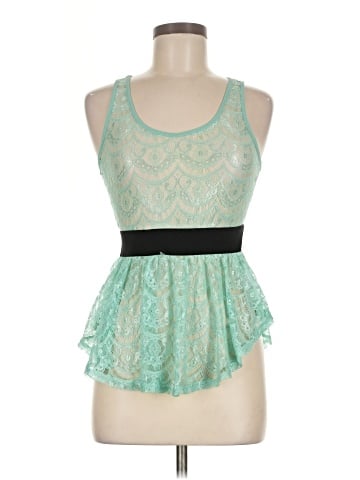 Charlotte Russe Sleeveless Blouse (view 1)