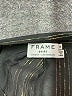 FRAME Metallic Black Long Sleeve Silk Top Size XS - photo 7