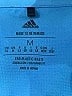 Adidas 100% Polyester Blue Casual Pants Size M - photo 3