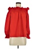 Tuckernuck Red Long Sleeve Blouse Size M - photo 1