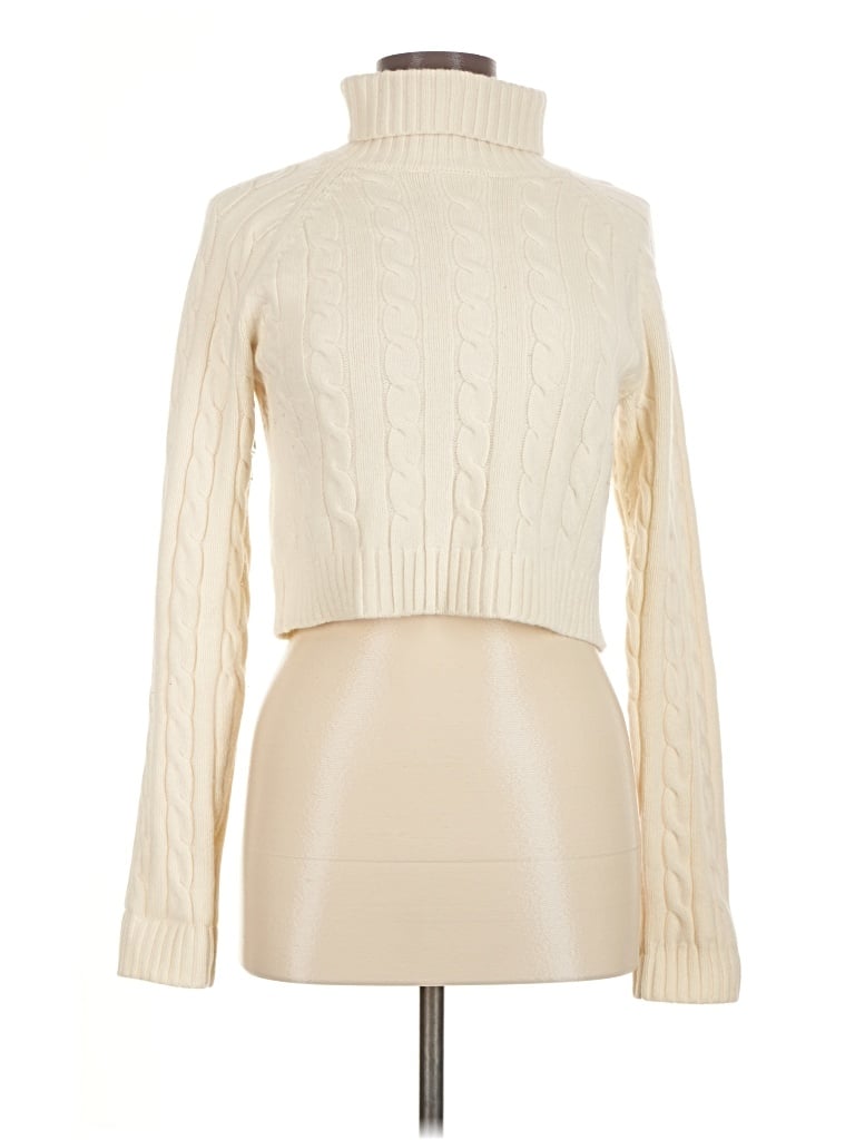 Pre-owned Sunday Best Wool Pullover Sweater In Ivory