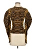 Ulla Johnson 100% Wool Animal Print Brown Wool Pullover Sweater Size P (petite) - photo 1