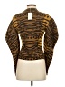 Ulla Johnson 100% Wool Animal Print Brown Wool Pullover Sweater Size P (petite) - photo 2