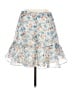 Wildfox 100% Polyester Floral Blue Casual Skirt Size Med (2 or M) - photo 2