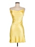 Audrey 3+1 100% Polyester Yellow Cocktail Dress Size M - photo 1