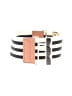 Unbranded Stripes Ivory Belt Size XXS - photo 1