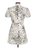 Superdown 100% Polyester Polka Dots Ivory Cocktail Dress Size M - photo 2