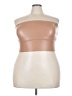 SKIMS 100% Polyurethane Tan Tube Top Size 3X - photo 1