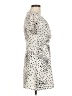 Superdown 100% Polyester Polka Dots Ivory Cocktail Dress Size M - photo 4