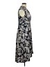 Perceptions Paisley Blue Cocktail Dress Size XL - photo 4