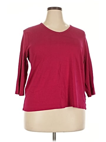 Style&Co 3/4 Sleeve T-Shirt (view 1)