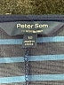Peter Som Stripes Blue Casual Dress Size 12 - photo 7