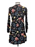 Old Navy Print Black Casual Dress Size XS - photo 2