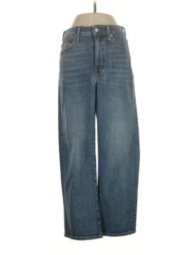 Madewell Slim Wide-Leg Crop Jeans in Reggie Wash (view 1)