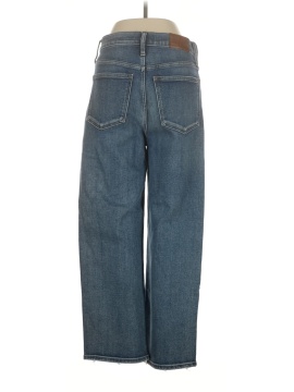Madewell Slim Wide-Leg Crop Jeans in Reggie Wash (view 2)