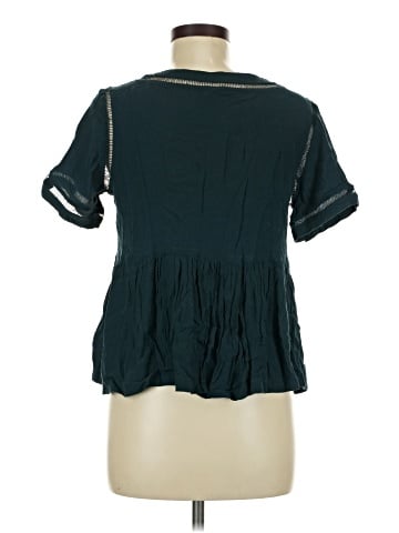 Ann Taylor LOFT Outlet Short Sleeve Blouse (view 2)