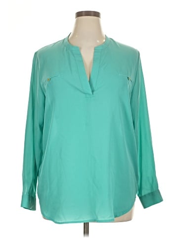 Mossimo Long Sleeve Blouse (view 1)