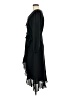 Parker 100% Polyester Black Cocktail Dress Size 8 - photo 5