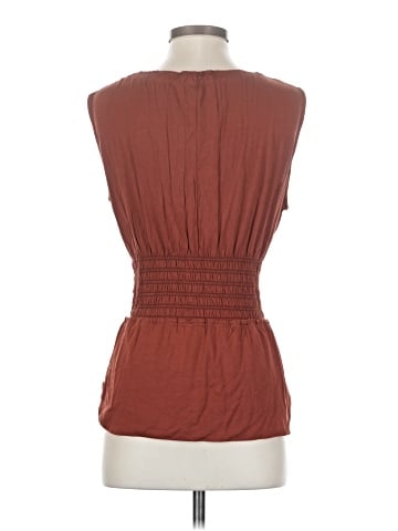 Bordeaux Sleeveless Blouse (view 2)