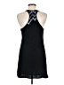 Jay Godfrey 100% Nylon Metallic Silver Cocktail Dress Size 8 - photo 2