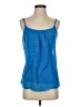 NY&C 100% Rayon Blue Sleeveless Blouse Size XS - photo 1