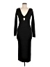 Intermix Black Cocktail Dress Size M - photo 1