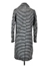 Maison Scotch Houndstooth Gray Coat Size XS (0) - photo 2