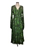 ROTATE 100% Viscose Green Cocktail Dress Size 12 - photo 1
