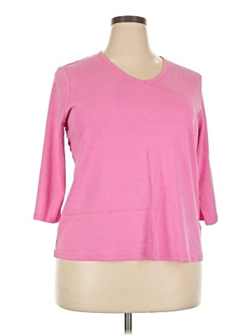 Style&Co 3/4 Sleeve T-Shirt (view 1)