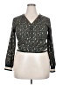 Assorted Brands 100% Polyester Green Long Sleeve Blouse Size EU (IT) 46 / US 10 - photo 1