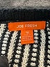 Joe Fresh Houndstooth Black Pullover Sweater Size 18 - photo 7