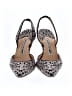 Manolo Blahnik Animal Print Silver Blue Heels Size EU 36 - photo 2