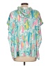 Lilly Pulitzer Teal Poncho Size 10 - photo 2