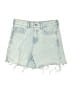 Express 100% Cotton Blue Denim Shorts Size 0 - photo 1