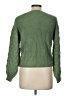 Shein 100% Acrylic Solid Green Pullover Sweater Size 10 - photo 2