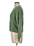 Shein 100% Acrylic Solid Green Pullover Sweater Size 10 - photo 5
