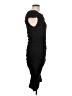 Muse Solid Black Cocktail Dress Size 12 - photo 4